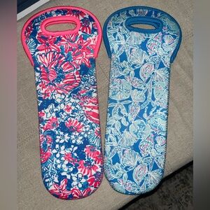 NWOT Lilly Pulitzer Wine Totes